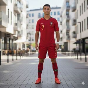 Cristiano RONALDO NIKE Dry fit  FOOTBALL SOCCER JERSEY #7 SIZE M 2018/2019